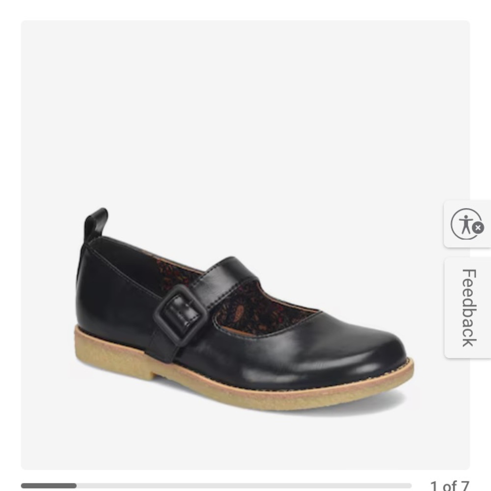 b.o.c. Born Concept Lara Mary Jane Flat, Black, size 7.5